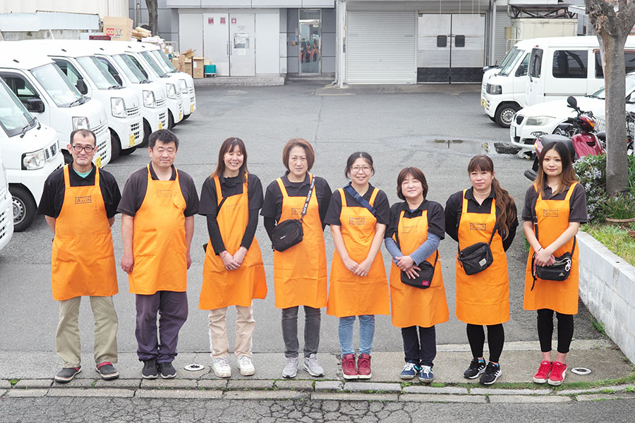 きちんとお届けするまでが私たちの仕事です。